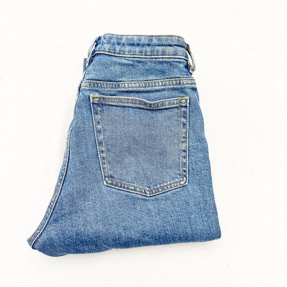 & Other Stories Straight Leg Denim Jeans Medium Wash Zip Fly Size 26 - Picture 1 of 9